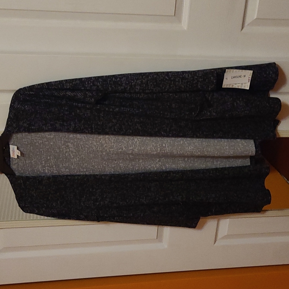 Grey/Black Caroline Cardigan, medium